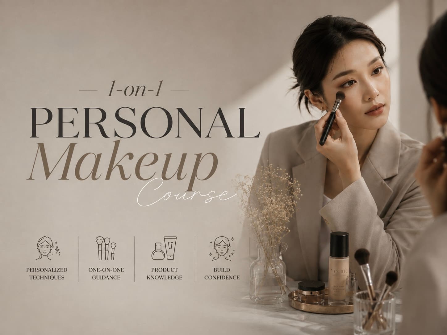 1-on-1 Personal Makeup Course