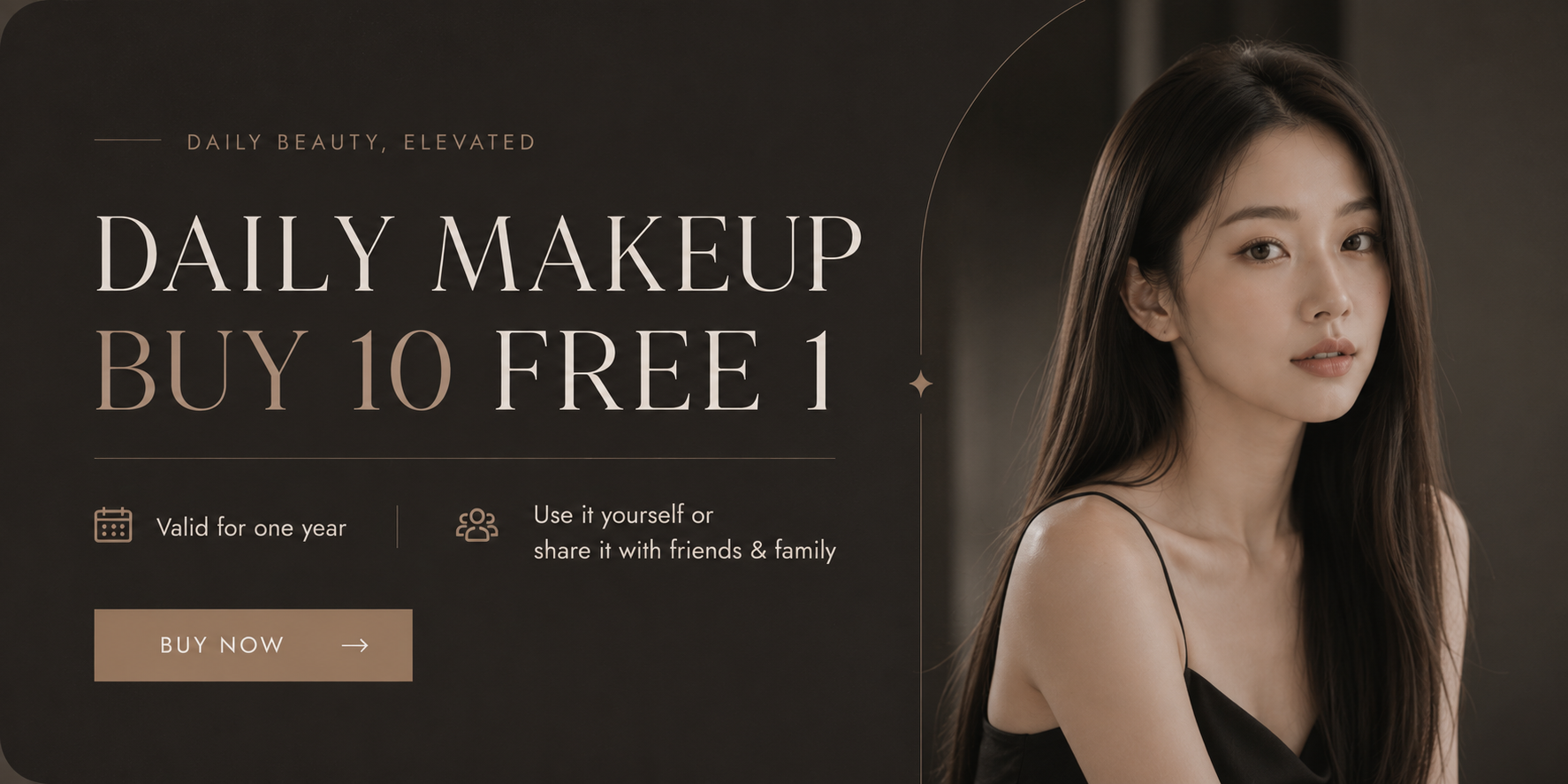 Buy 10 Free 1 Daily MakeUp